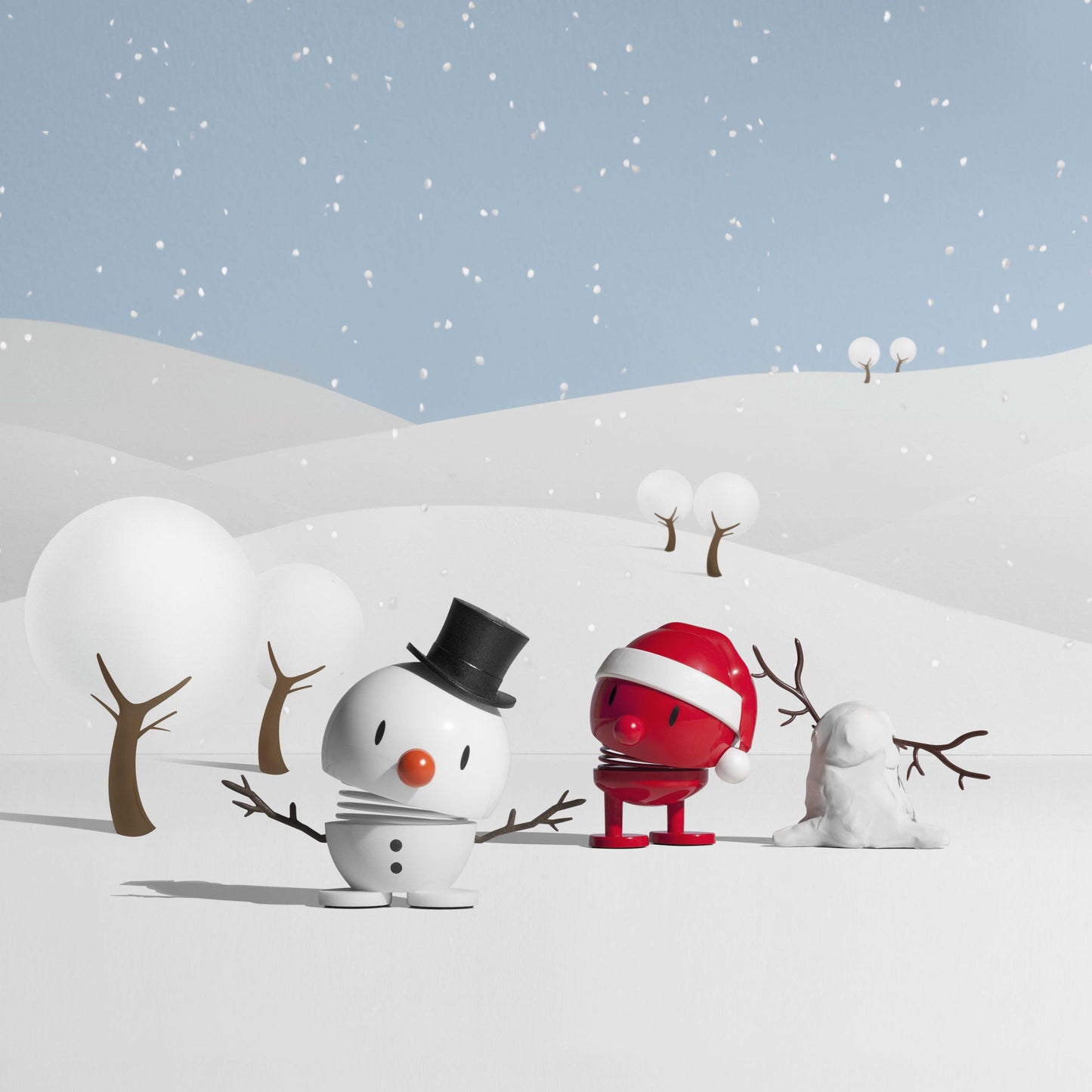 Holiday Santa Bumble S Red