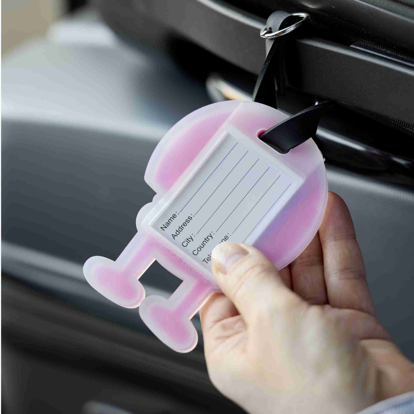 Hoptimist Bag Tag Choko