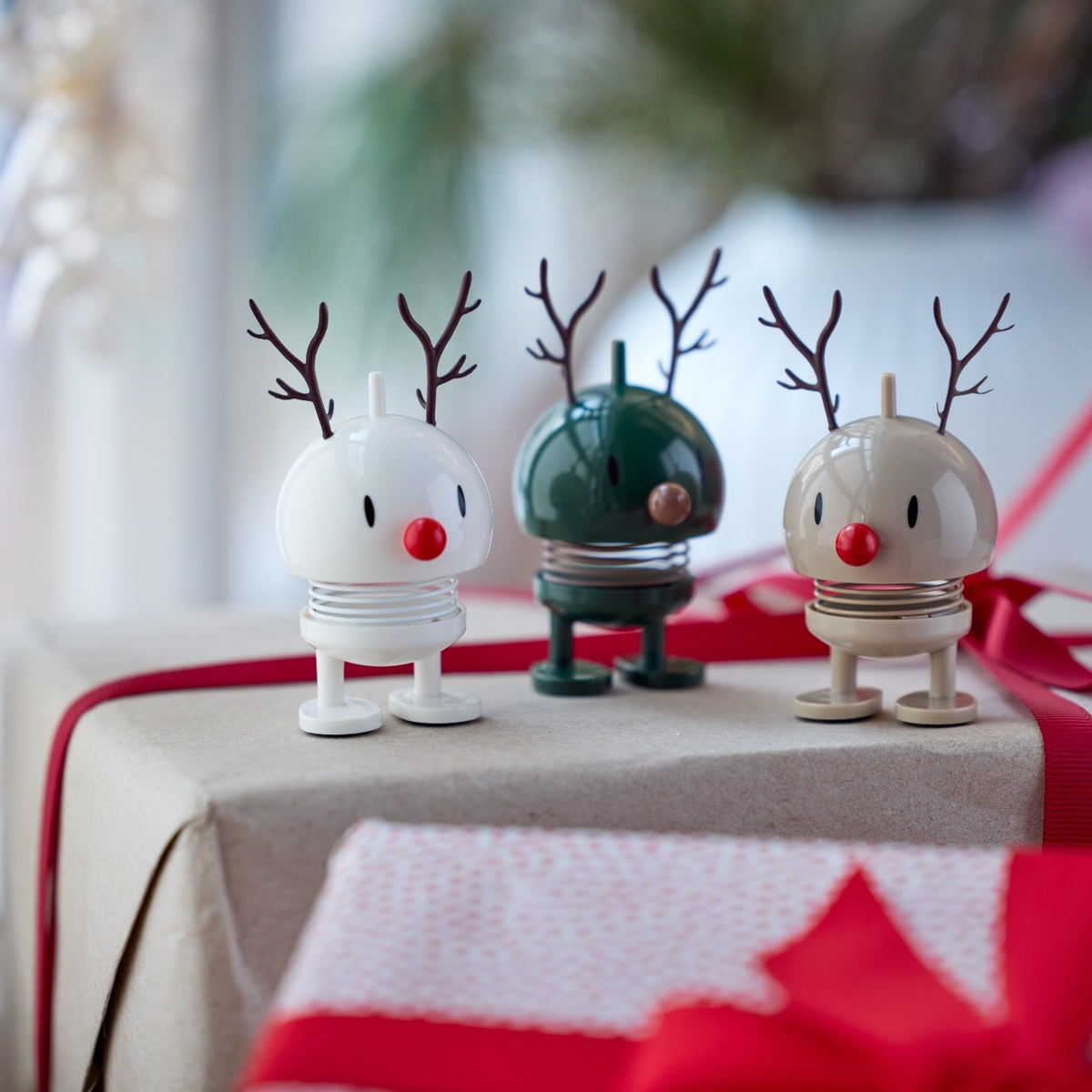 Holiday Reindeer White XS