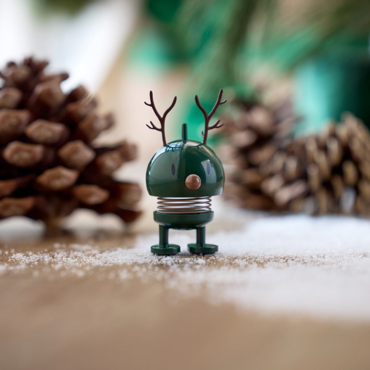 Holiday Reindeer Pine green XS