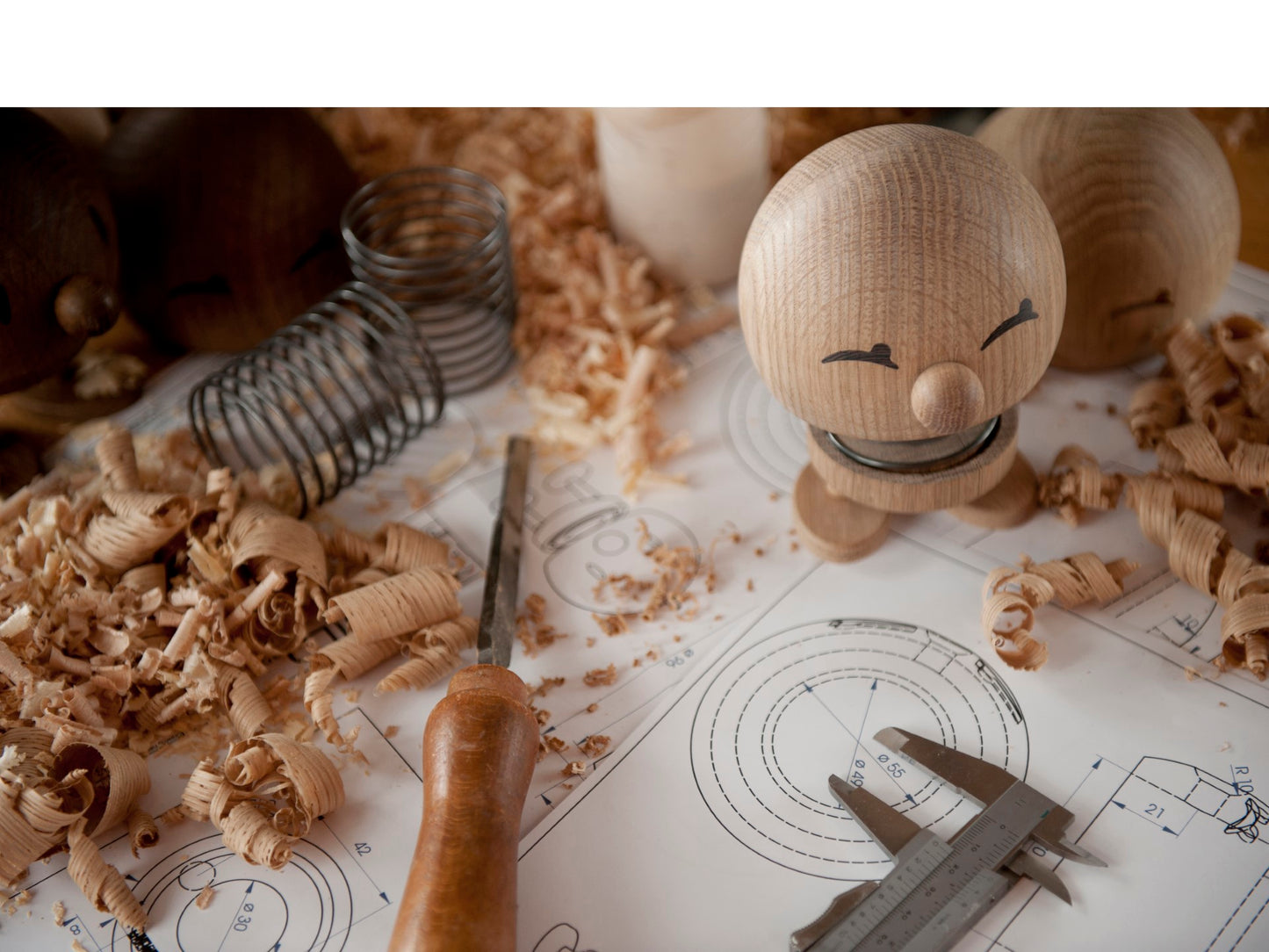 Hoptimist Wood Bimble L Oak image 1