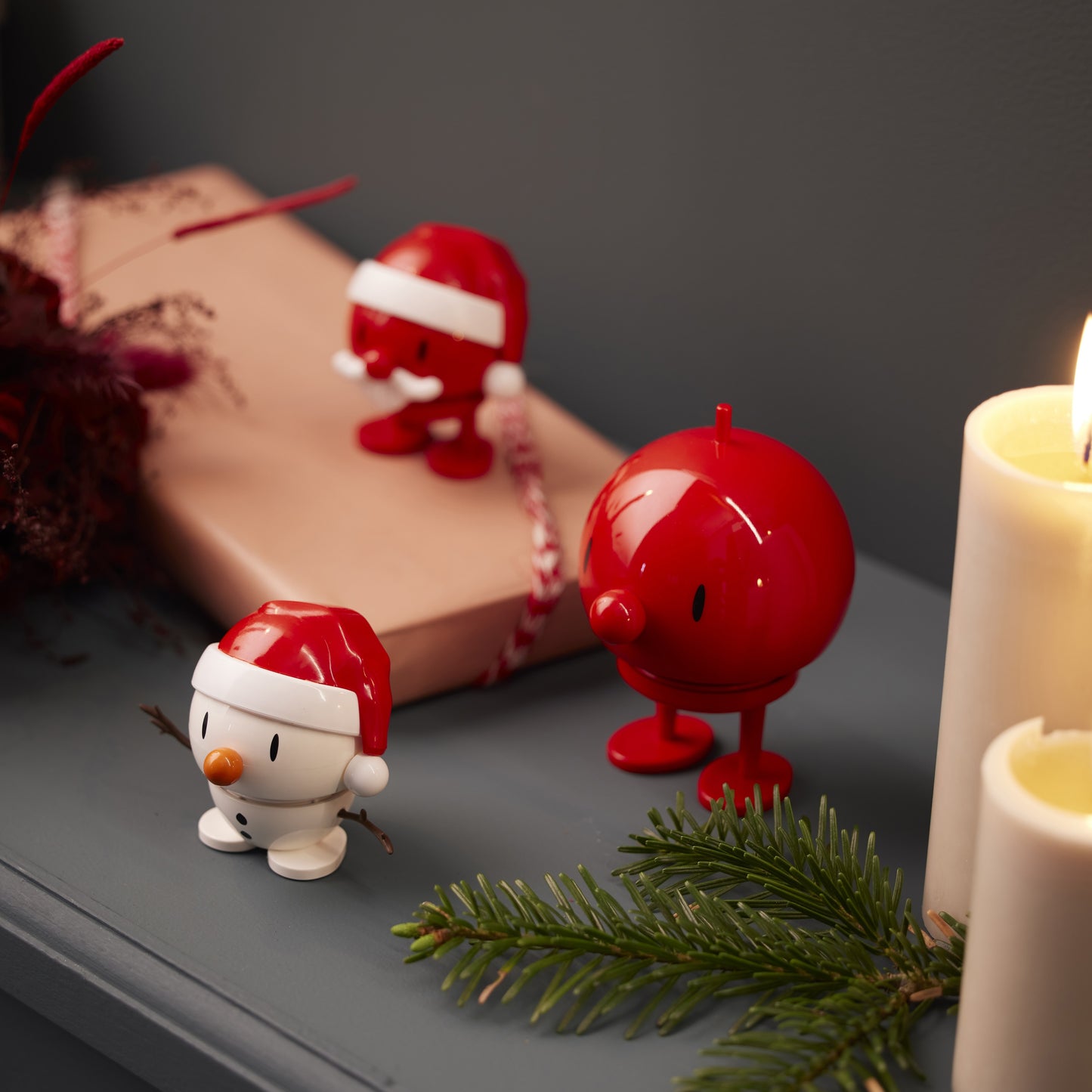 Holiday Santa Snowman S