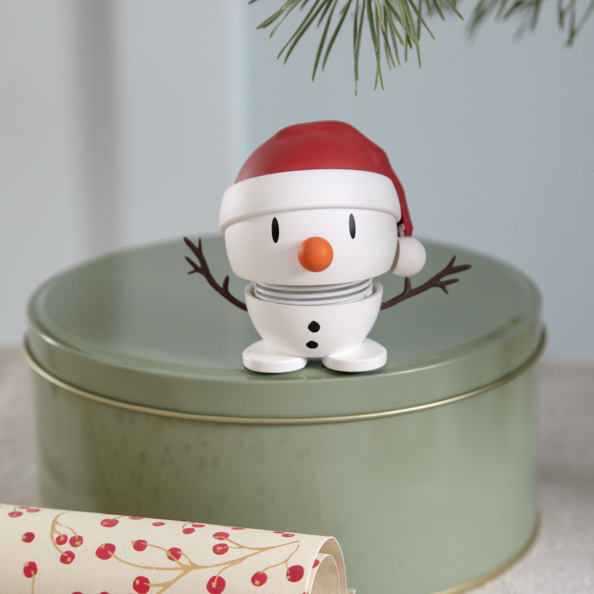 Holiday Santa Snowman Soft White