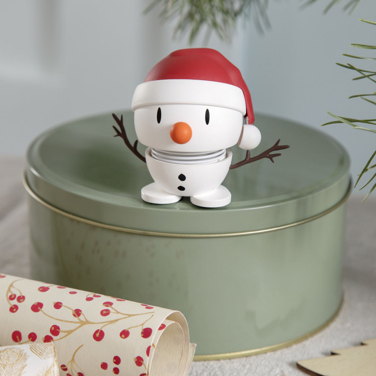 Holiday Santa Snowman Soft White