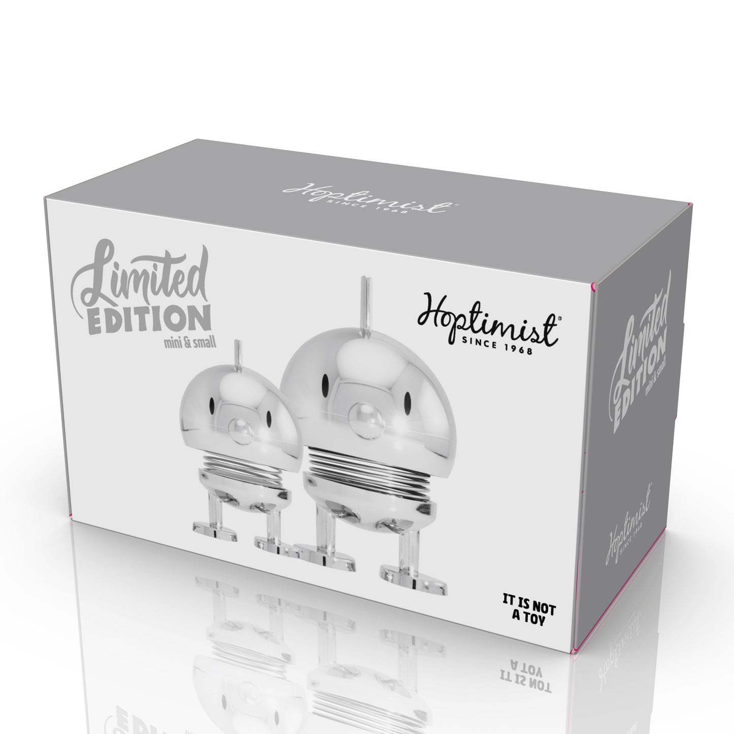 Hoptimist Mini + Small Bumble Set / Chrome