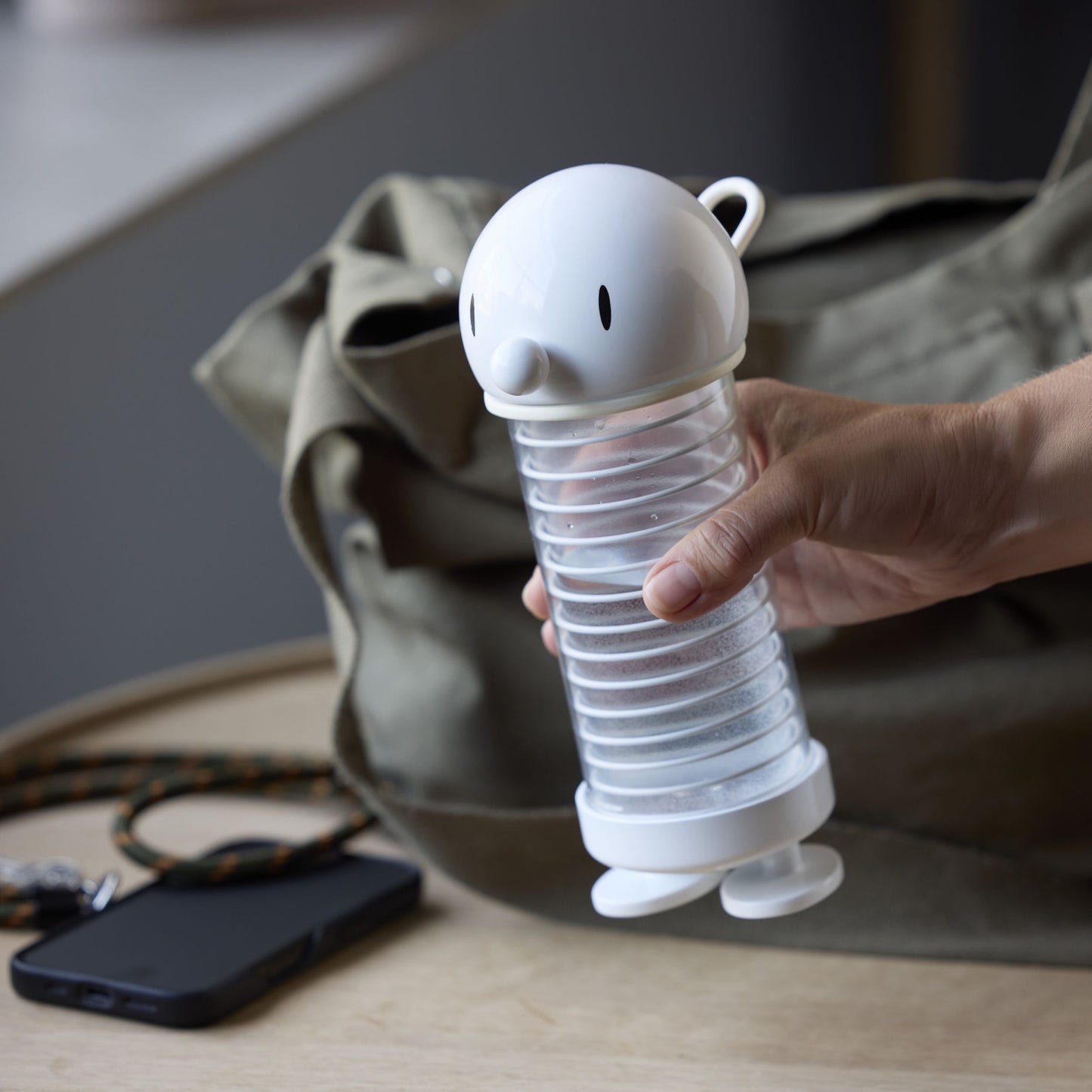 Hoptimist Water Bottle Bumble / White